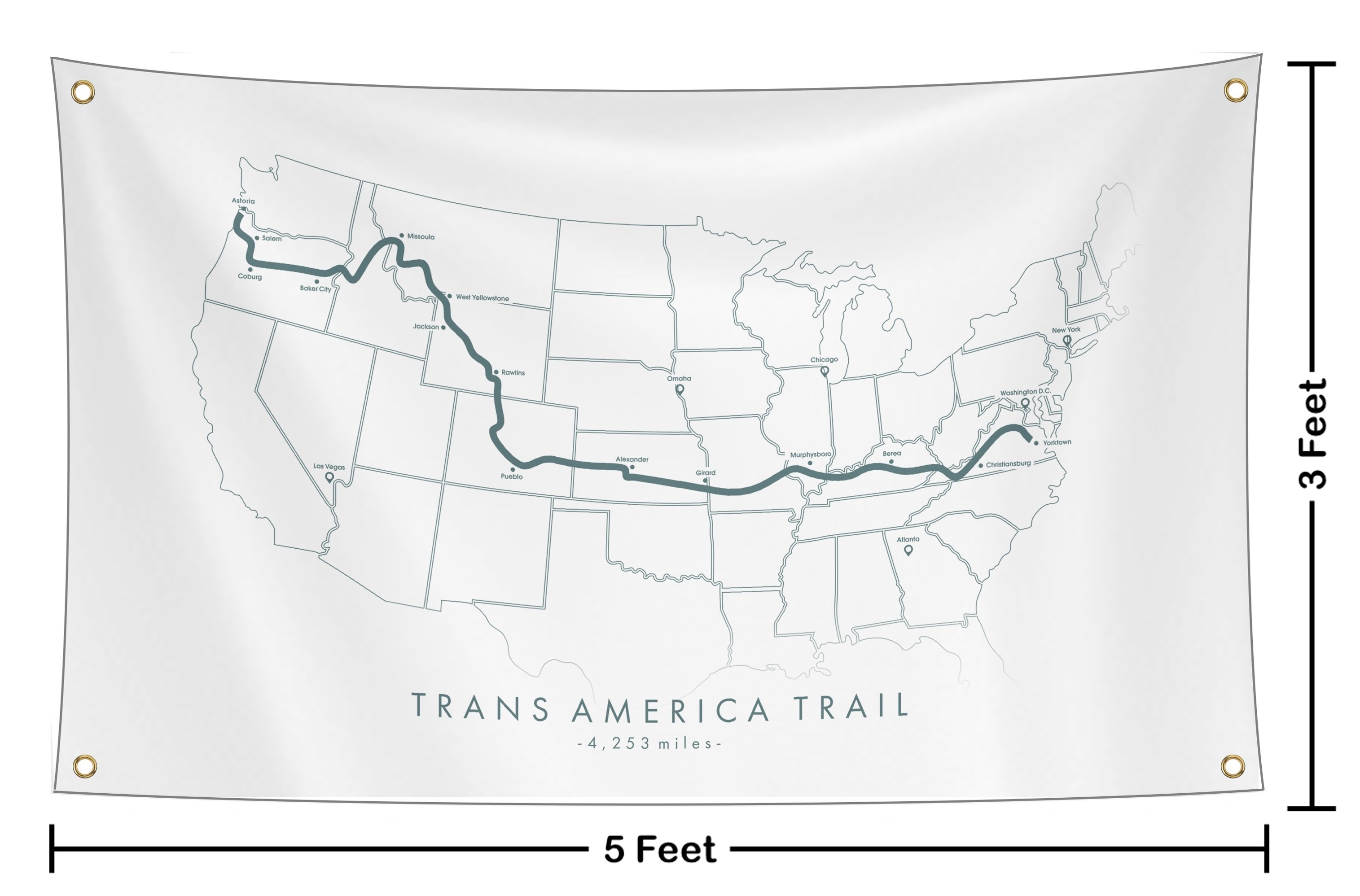 Trans America Trail Flag