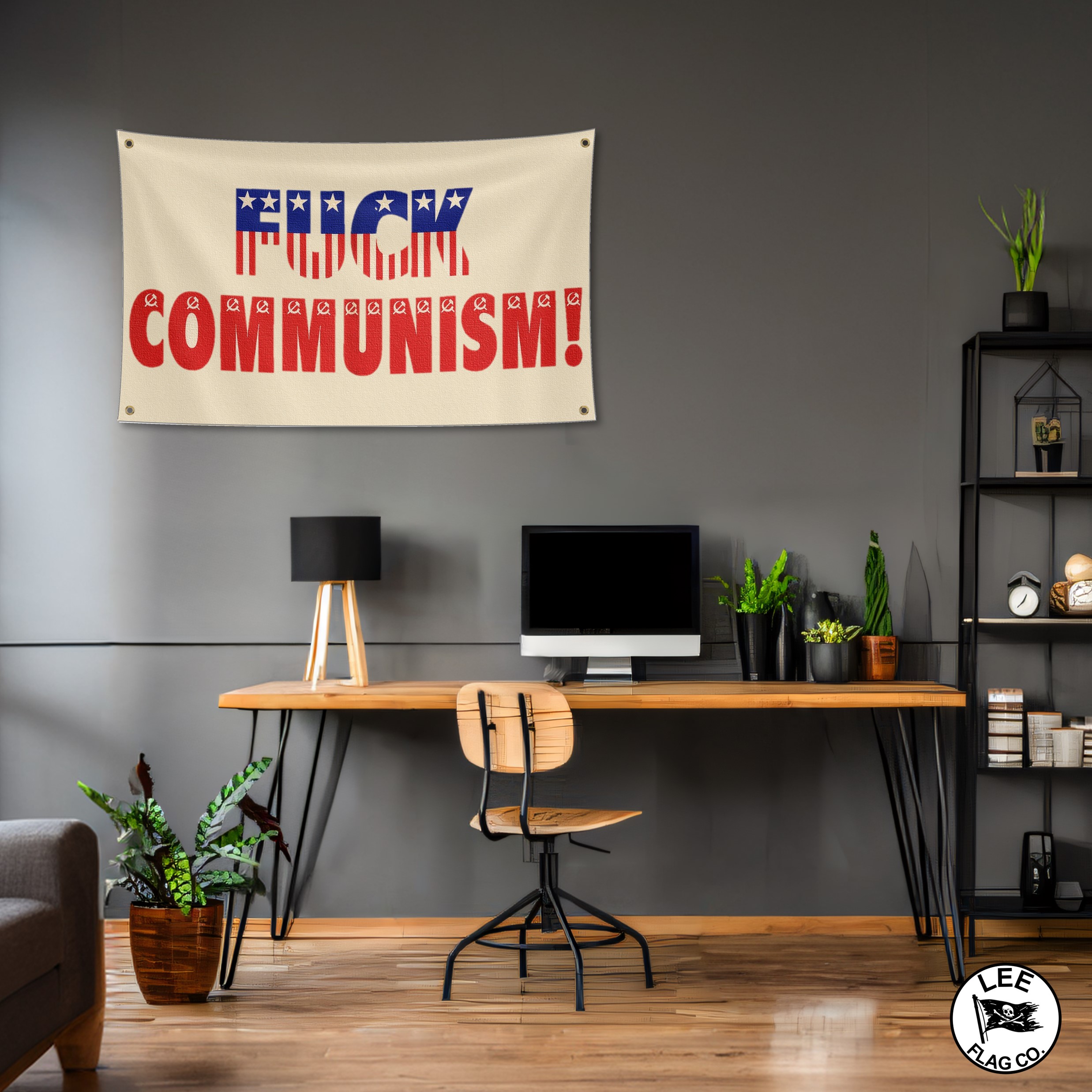 Fuck Communism Flag